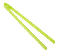 Pinzas de Silicona Verdes para Servir Alimentos, Ensalada y Postres | Superficie Lisa y Pulida, Agarre Ergonómico, Limpieza Rápida, para Buffet, Té de Tarde, Pan Tostado