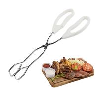 Pinzas de tijera para cocinar, abrazadera de agarre de alimentos, abrazadera ergonómica para parrilla, cocina, parrilla, servir, catering, restaurante, camping, , picnic
