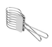 Pinzas manuales para carne - Abrazadera de aire para carne de acero inoxidable | Cortador de rosbif, herramientas de cocina, guía de amoladora de pan para pan, carne, frutas