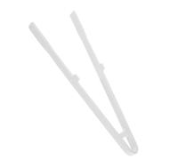 Pinzas para Asar de Silicona Color Claro Soporte Integrado y Bloqueo | Puntas Suaves, Agarre Seguro, para Pan y Filetes, Aptas para Parrilla y Freidora de Aire