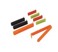 Pinzas para bolsas, juego de 8 piezas, de Buyer