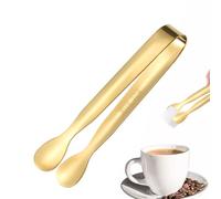 Pinzas para dulces - Pinzas para servir de acero inoxidable, herramienta para recoger alimentos | Agarrador higiénico para dulces, buffet, postres, hielo, azúcar, bocadillos, frutas, verduras, queso,