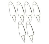 Pinzas para extraer caracoles, juego de 6 unidades, marca Fackelmann, acero inoxidable