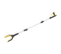 Pinzas Reutilizables Plegables para Recoger Basura, Aleación Aluminio | Alcance para Estantes Altos, Ángulos de Agarre 360 Grados, Pp, Monedas y Llaves, Limpieza Rápida