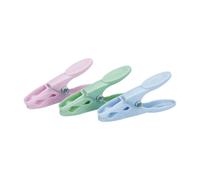 Pinzas tender ropa plastico (pak 24 pz)
