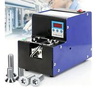 PioMue Contador Digital de Tornillos, alimentador automático de Tornillos, dispensador vibratorio de Tornillos, Ajustable de 1,0 a 5,0 mm, para la Industria del envasado de Tornillos 110V