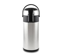 Pioneer Termo de Acero Inoxidable 3.0L con Pulsar de presión, térmico hermético para Bebidas frías y Calientes, dispensador de Bebidas