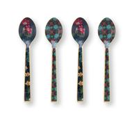 Pip Studio Berry Blues Cucharillas Esmaltadas Set 4 Piezas Azul