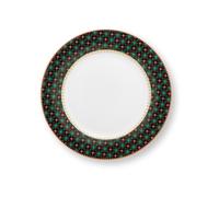 Pip Studio Berry Blues Plato Para Desayuno Verde 23 cm Porcelana