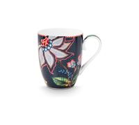 Pip Studio Berry Blues Taza de Té de Porcelana 0,36 L Azul Dorado