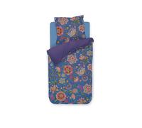 PIP STUDIO Percal Juego de cama BOMBAY BOLD 70x90cm/140x200cm Azul Oscuro azul oscuro