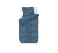 PIP STUDIO Ropa de cama de percal ROSA RANI 70x90cm/140x200cm Azul Oscuro azul oscuro