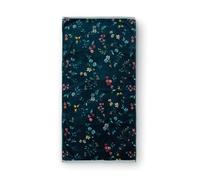 Pip Studio Toalla de ducha Les Fleurs | azul oscuro - 70x140cm