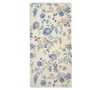 Pip Studio Toalla grande Secret Garden Blanco/Azul 70 x 140 cm