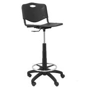 Piqueras y Crespo – Taburete Robledo – PVC – Negro
