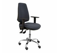 Piqueras y Crespo Elche Silla de Oficina Giratoria con Espuma Viscoelástica Gris Oscuro