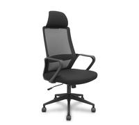 Piqueras y Crespo Pro534 Silla de Oficina con Mecanismo Basculante y Respaldo de Malla