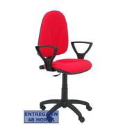 Silla Algarra CP bali rojo brazos fijos