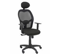 Piqueras y Crespo Silla de oficina Alocén 345SM840B840B10CRNC malla negra brazos regulables