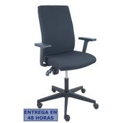 Piqueras y Crespo Silla de Oficina I-Line con Brazos Regulables Negro