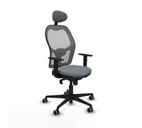PIQUERAS Y CRESPO Silla de oficina Jorquera Gris con Mecanismo Sincro