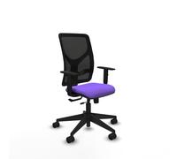 PIQUERAS Y CRESPO Silla de oficina Motilla Sincro/Traslack Lila/Negro