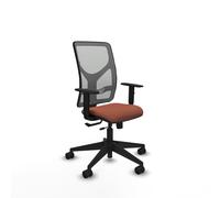 PIQUERAS Y CRESPO Silla de oficina Motilla Sincro/Traslack Marrón/Gris