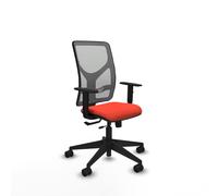 PIQUERAS Y CRESPO Silla de oficina Motilla Sincro/Traslack Naranja/Gris