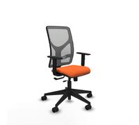 PIQUERAS Y CRESPO Silla de oficina Motilla Sincro/Traslack Naranja/Gris
