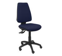 PIQUERAS Y CRESPO Silla Elche con mecanismo asíncrono, tejido Bali Azul marino