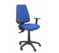 PIQUERAS Y CRESPO Silla Elche con Mecanismo Asíncrono y Brazos Regulables, Azul