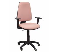 PIQUERAS Y CRESPO Silla Elche con Mecanismo de Contacto Permanente y Brazos 1D, Rosa Pálido