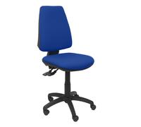 PIQUERAS Y CRESPO Silla Elche con mecanismo sincro, tapizada en tela azul