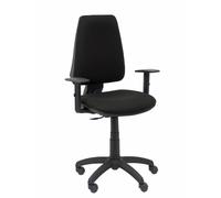 PIQUERAS Y CRESPO Silla Elche CP con Brazos Regulables, Negro