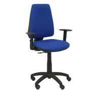 PIQUERAS Y CRESPO Silla Elche CP con Brazos Regulables y Tela Azul