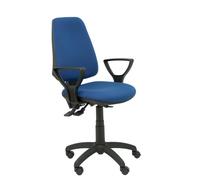 PIQUERAS Y CRESPO Silla Elche S Bali Azul Marino con Brazos Fijos