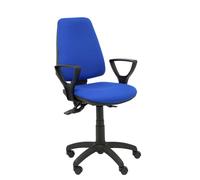 PIQUERAS Y CRESPO Silla Elche S con Brazos Fijos y Mecanismo Asíncrono, Azul