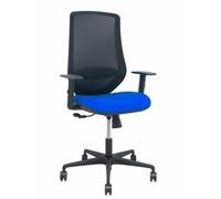 Piqueras y Crespo Silla de oficina Mardos 0B68R65 sincro malla negra asiento azul brazo regulable
