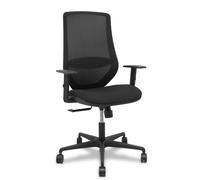 Piqueras y Crespo – Silla Mardos – con mecanismo sincro, malla y brazos regulables – Negro