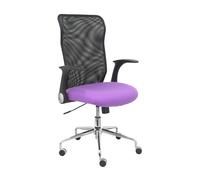 PIQUERAS Y CRESPO Silla Minaya con Brazos Abatibles y Asiento Lila