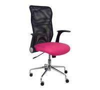 PIQUERAS Y CRESPO Silla Minaya Rosa y Negro con Brazos Abatibles