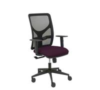 Silla Motilla malla negra asiento bali morado brazo regu