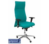 PIQUERAS Y CRESPO Sillón Albacete con Mecanismo Sincro y Tela Turquesa