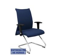 Sillón Albacete confidente patín bali azul marino