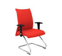 Sillón Albacete confidente patín bali rojo