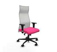 PIQUERAS Y CRESPO Sillón Albacete Rosa y Blanco con Mecanismo Sincro