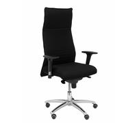 PIQUERAS Y CRESPO Sillón Albacete XL con Mecanismo Sincro y Tejido Bali Negro