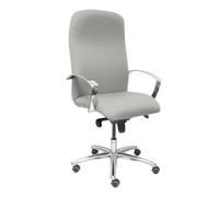PIQUERAS Y CRESPO Sillón Caudete Gris con Mecanismo Basculante y Base de Aluminio