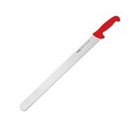 Pirge Cuchillo carnicero 50cm rojo - Cuchillo para rebanar - Cuchillo carnicero largo más afilado - Cuchillo de corte - Cuchillo de carne -