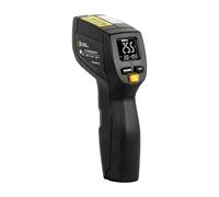 Pirómetro PCE-MIR 10 / Rango medición de -50 ... +500 °C/Grado de emisividad fijo a 0,95 / Indicación de los valores MIN y MAX/Relación distancia-punto de medición 12:1 / Pantalla retroiluminada